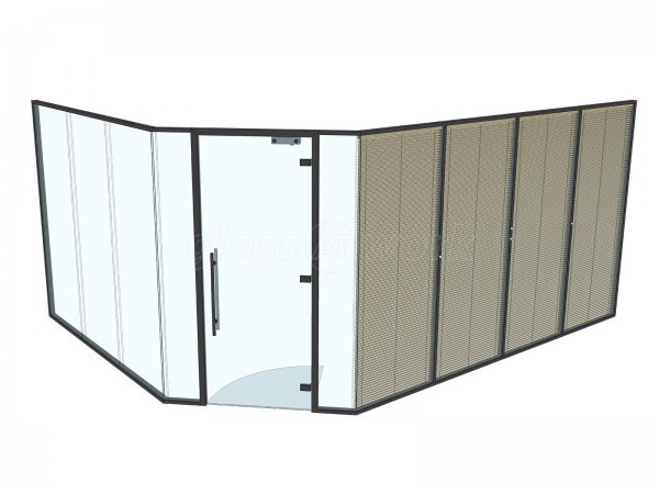 Matthew Slessor Wealth Management (Carlisle, Cumbria): Double Glazed Corner Office With Blinds