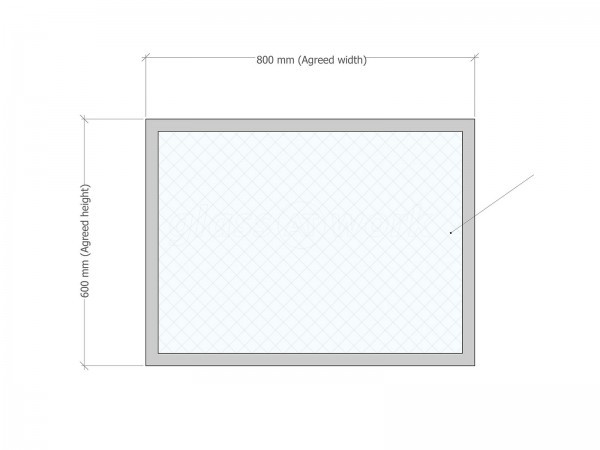 Meole Brace School (Shrewsbury, Shropshire): Double Glazed Glass Partition Wall and Door [for sound reduction]