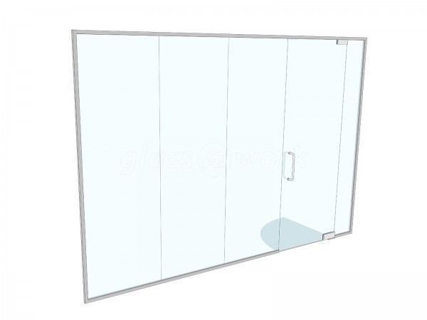 Mills Chody LLP (Harrow, Greater London): Multiple Glass Office Partitions