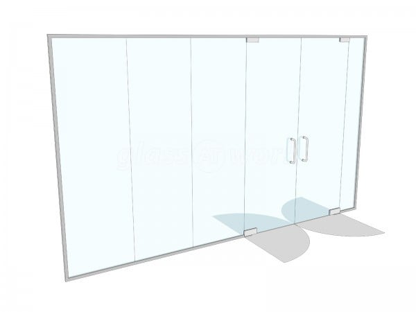 Mills Chody LLP (Harrow, Greater London): Multiple Glass Office Partitions