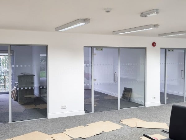 Mintivo (Chippenham, Wiltshire): Glass Office Fronts Using Acoustic Glass