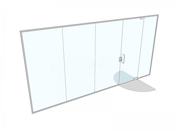 D R Smith Properties (Fordingbridge, Dorset): Ice Cream Shop Glass Partition Wall