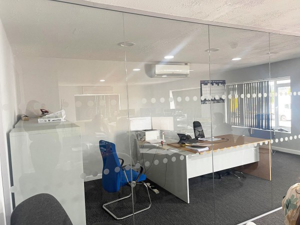 Motor Parts Direct (Hoddesdon, Hertfordshire): Toughened Glass Office Partition - Fully Installed