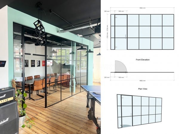 Movember Europe (Islington, London): New Industrial-Style Meeting Room for Movember Europe