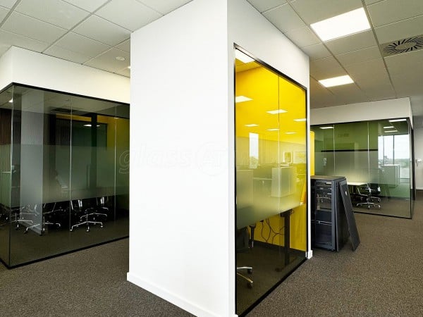 Multiconsult (Ashford, Kent): Glass Office Pods and Focus Booth