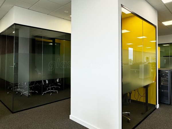 Multiconsult (Ashford, Kent): Glass Office Pods and Focus Booth
