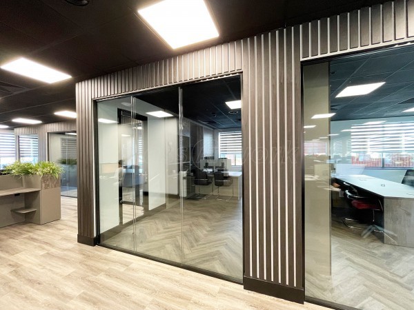 My Build Estimate (Northampton, Northamptonshire): Double Glazed Acoustic Glass Office Partitions