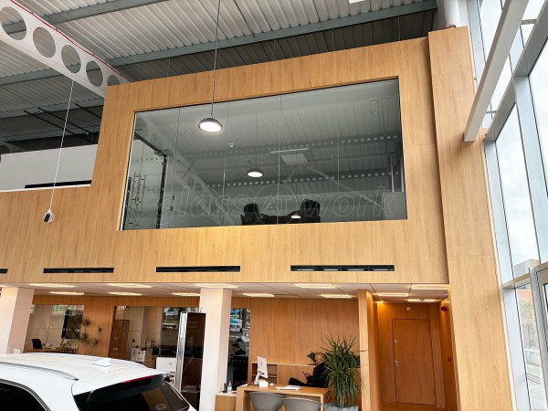 NK Motors [Kia Derby] (Derby, Derbyshire): Car Showroom and Glass Office Partitions