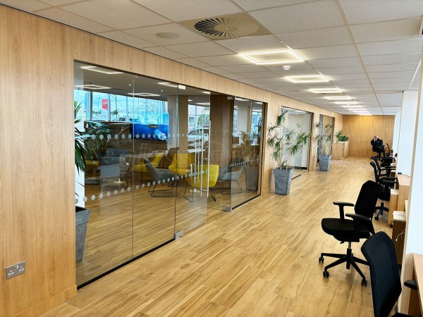 NK Motors [Kia Derby] (Derby, Derbyshire): Car Showroom and Glass Office Partitions