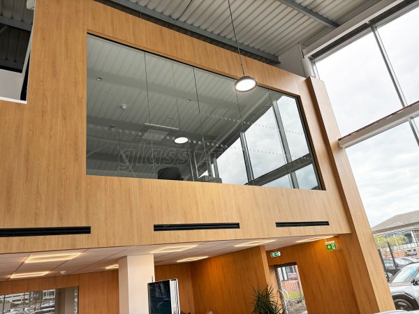 NK Motors [Kia Derby] (Derby, Derbyshire): Car Showroom and Glass Office Partitions