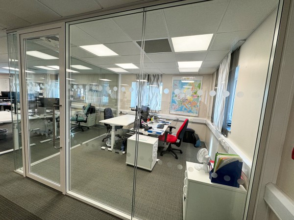 NTEX (Stallingborough, Lincolnshire): Double Glazed Glass Corner Office