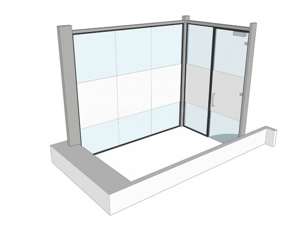 Nelson College (Ilford, Essex): Internal Glass Corner Room With Acoustic Glazing