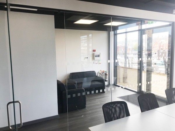 NetBop Technologies Ltd (Swansea, Wales): Frameless Glass Office Screens