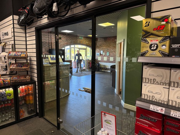 Nicholson Stores (Solihull, West Midlands): Golf Shop Glass Partition
