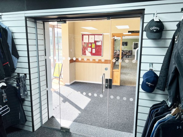 Nicholson Stores (Solihull, West Midlands): Retail Shop Glass Wall and Door