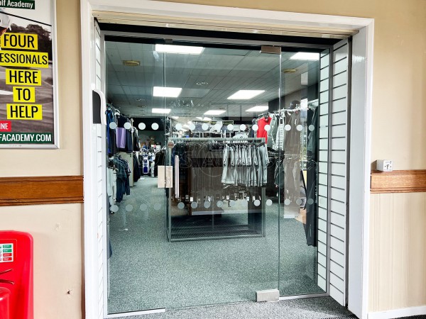 Nicholson Stores (Solihull, West Midlands): Retail Shop Glass Wall and Door