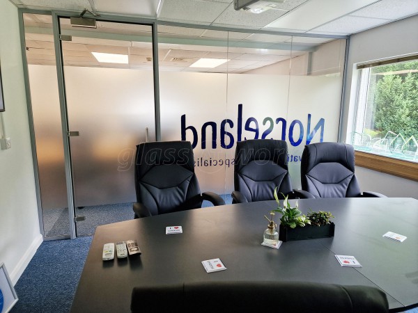 Norseland (Yeovil, Somerset): Glass Partition Walls With Soundproofing