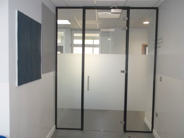 Our Lady of Grace School (Charlton, London): Multiple Acoustic Glass Office Partitions