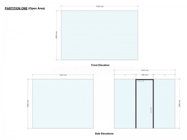 Our Lady of Grace School (Charlton, London): Multiple Acoustic Glass Office Partitions