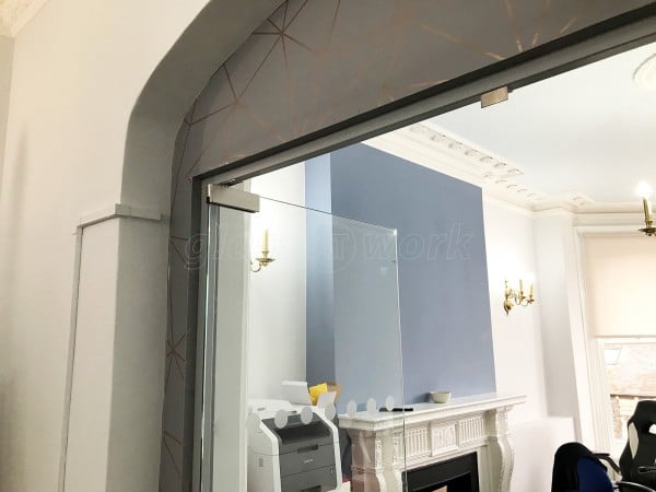 The Werks Group (Brighton, East Sussex): Office Glass Double Doors in Archway