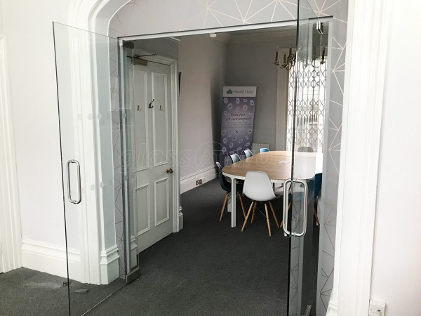 The Werks Group (Brighton, East Sussex): Office Glass Double Doors in Archway