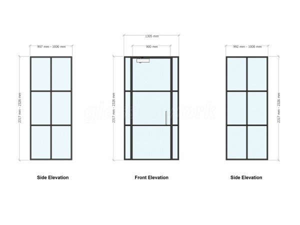 Orion Group (Mayfair, London): T-Bar Glass Corner Room With Panel Glazing Effect