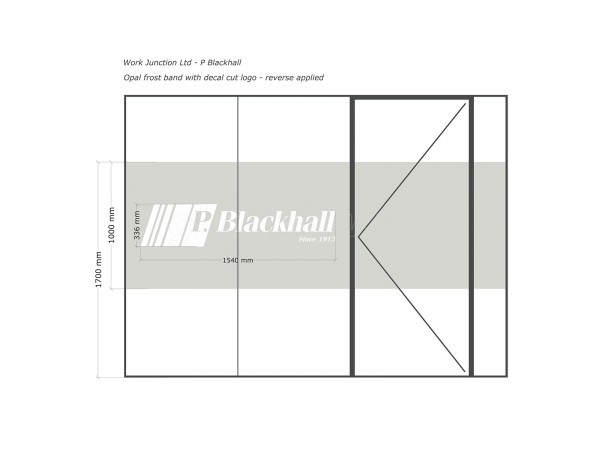 P Blackhall (Edinburgh, Scotland): Acoustic Glass Office Partition