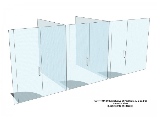 PTS Compliance (Chandlers Ford, Hampshire): Multiple Glass Rooms Using Our Frameless Glass Partition System