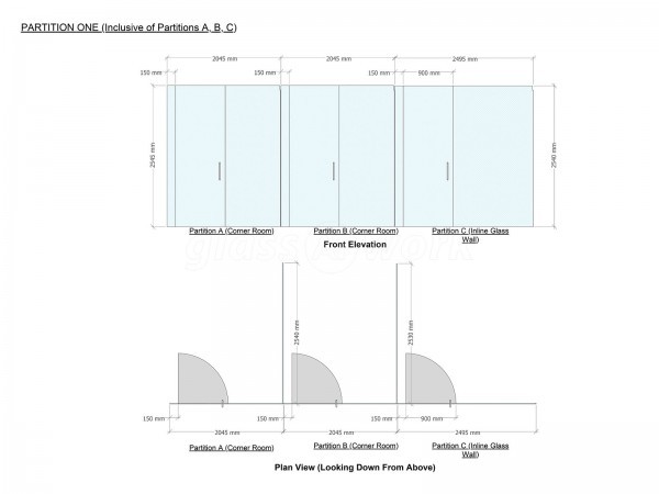 Glass Partitions at PTS Compliance (Chandlers Ford, Hampshire ...