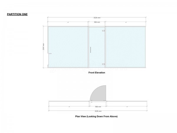 Parnell Financial Management (Borehamwood, Hertfordshire): Acoustic Glass Office Meeting Room