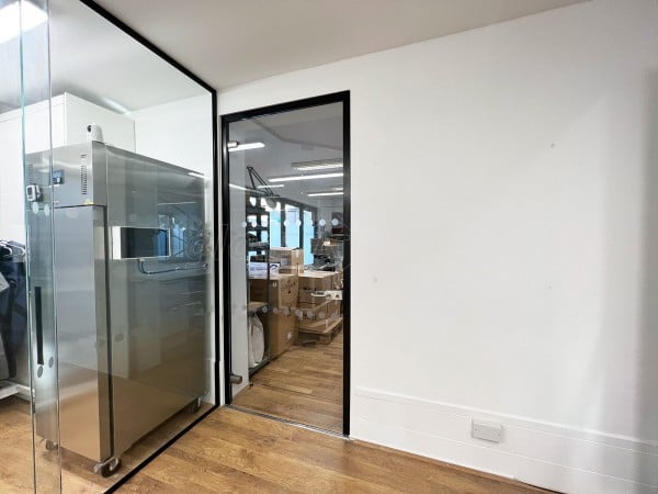 Pathfinder Medical (Plantation Wharf, London): Standalone Glass Door