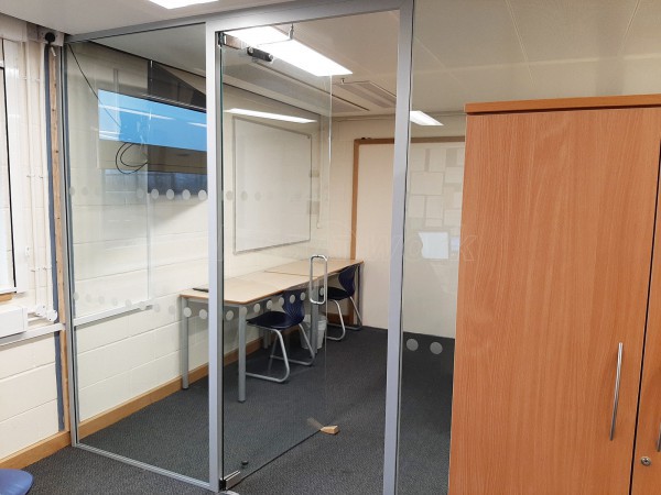 Pathfinder Schools (Rothwell, Northamptonshire): Fully Installed Glass Walled Office Space