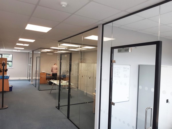 Peak Evolution Ltd (Chesterfield, Derbyshire): Multiple Glass Partitions For Office Refurbishment