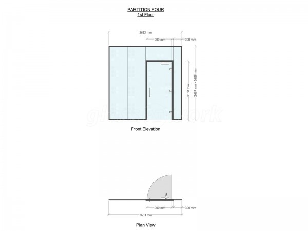 Peak Evolution Ltd (Chesterfield, Derbyshire): Multiple Glass Partitions For Office Refurbishment