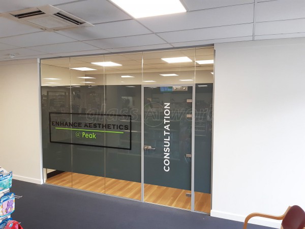 Peak Evolution (Kimberley, Nottingham): Glass Partitions With Soundproofing Acoustic Glass