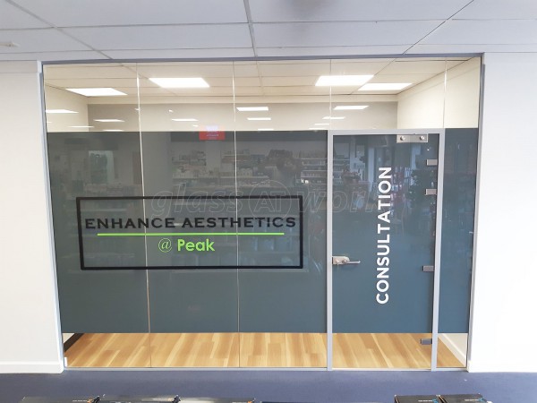 Peak Evolution (Kimberley, Nottingham): Glass Partitions With Soundproofing Acoustic Glass