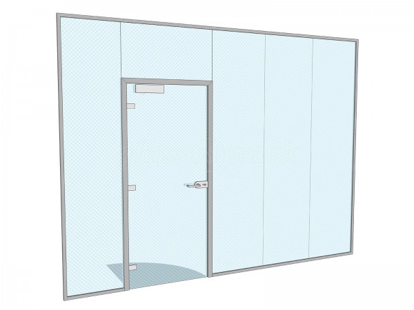 Peak Evolution (Kimberley, Nottingham): Glass Partitions With Soundproofing Acoustic Glass