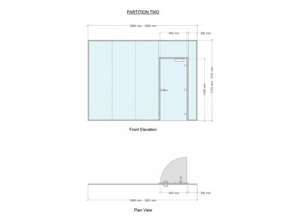 Peak Evolution (Kimberley, Nottingham): Glass Partitions With Soundproofing Acoustic Glass