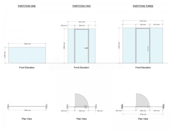 Glass Partitions at Petroc College (Barnstaple, Devon): Multiple ...