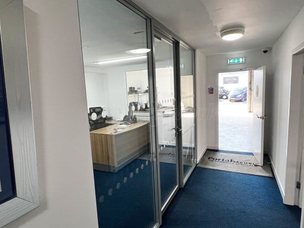 Portal Security Ltd (Cumbernauld, Scotland): Double Glazed Glass Partition With Soundproof Glass