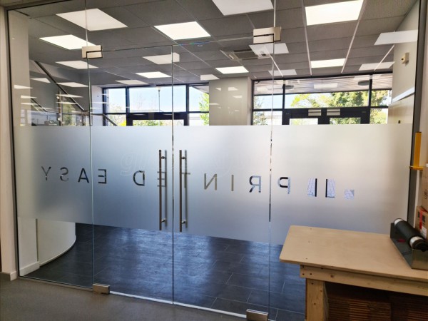 Printed Easy (Letchworth, Hertfordshire): Office Partitions With Glass Double Doors