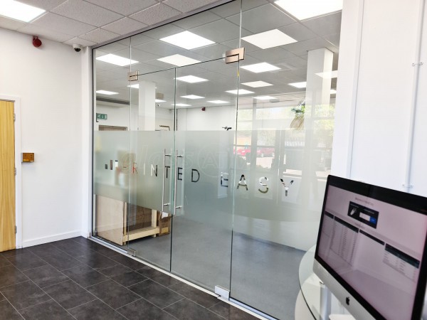 Printed Easy (Letchworth, Hertfordshire): Office Partitions With Glass Double Doors