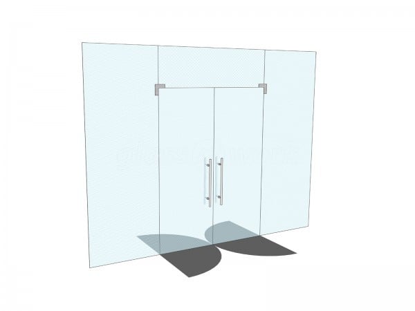 Printed Easy (Letchworth, Hertfordshire): Office Partitions With Glass Double Doors