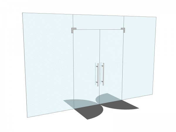 Printed Easy (Letchworth, Hertfordshire): Office Partitions With Glass Double Doors