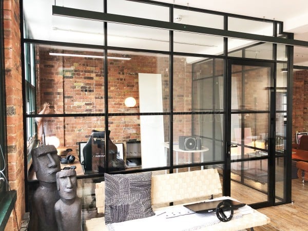 Private Island (Hackney, London): Double Glazed Acoustic Industrial-Style Corner Room With Black Bars