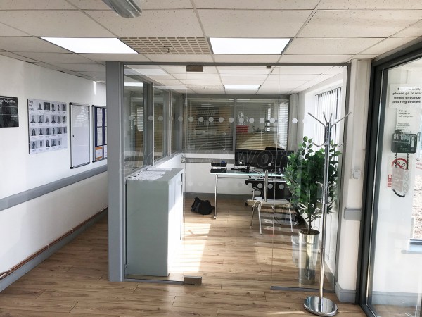 Project Fire (Hixon, Staffordshire): Toughened Safety Glass Office Partitions