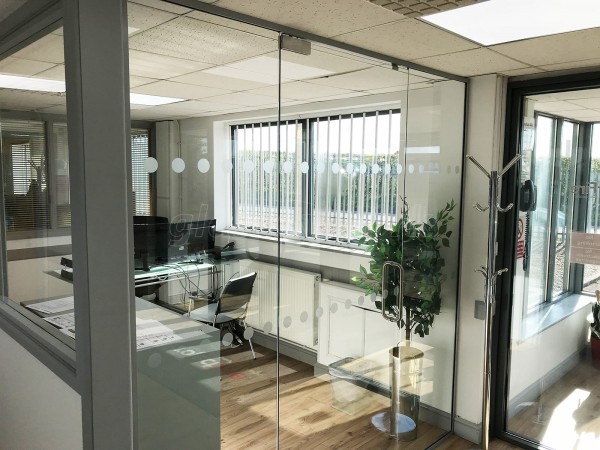 Project Fire (Hixon, Staffordshire): Toughened Safety Glass Office Partitions