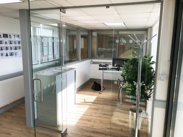 Project Fire (Hixon, Staffordshire): Toughened Safety Glass Office Partitions