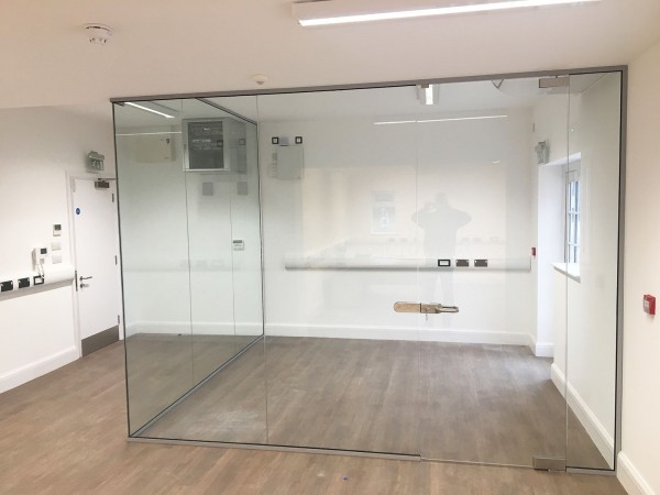 PEP Project Management Ltd (Braintree, Essex): Office Fit-Out With Frameless & Acoustic Framed Partitioning