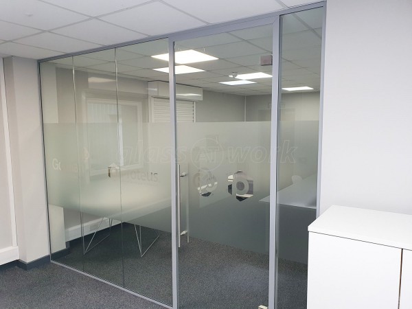 Proteus Facades (Skelmersdale, Lancashire): Glazed Office Walls Using Laminated Acoustic Glass